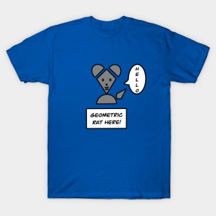 Cute geometric rat T-Shirt